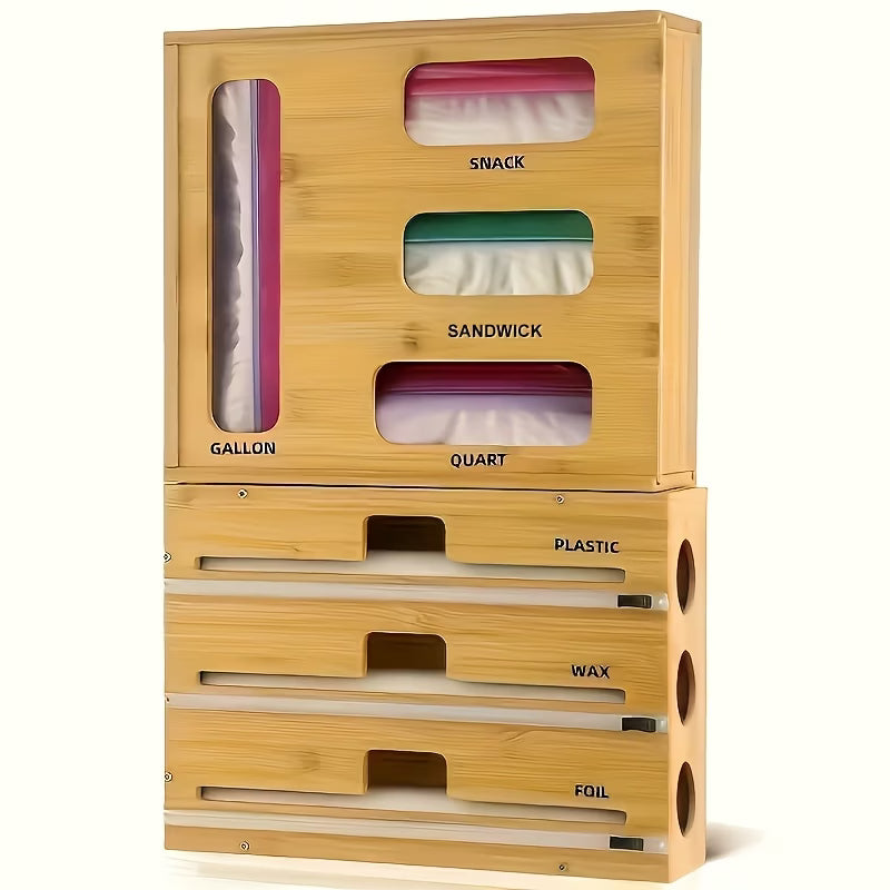 9-in-1 Bamboo Drawer Organizer – (Save Time & Space)