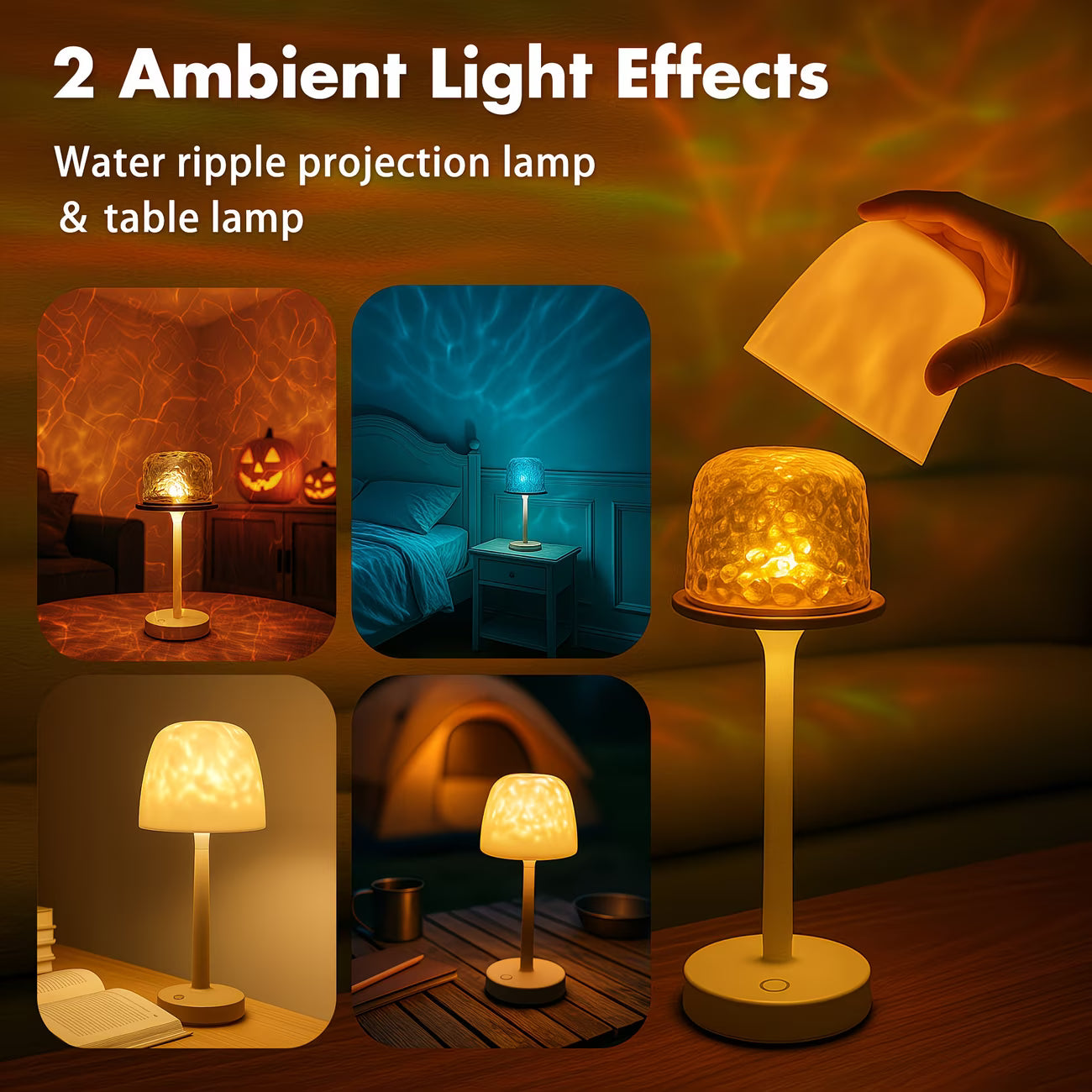 Calmora™ Lamp – Minimal Warm Ambient Light