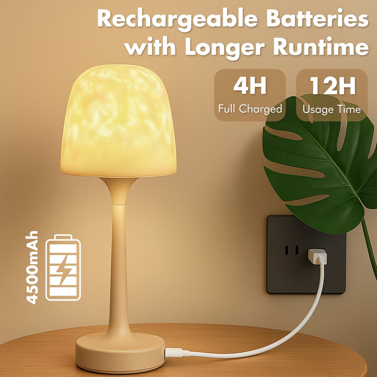 Calmora™ Lamp – Minimal Warm Ambient Light
